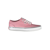 Vans Chic Pink Sneakers with Contrast Laces -   -  Vans.